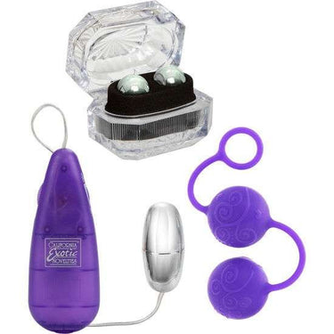 Kit stimolante per esercizi Kegel in silicone e acciaio inossidabile